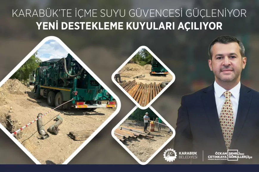 Karabük’te Su Güvenliği Artıyor