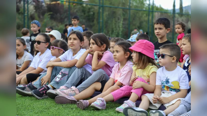 “Köyümüzde Şenlik Var” Etkinliğiyle Çocuklar Eğlenceye Doydu