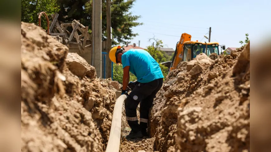İçdedeler Mahallesi’nde Altyapı Yenileniyor: Su Kayıplarına Karşı Güçlü Hat