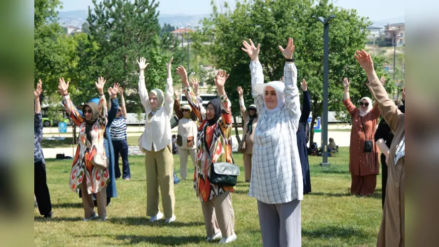 Kadınlar Sağlıklı Yaşam İçin Doğada Buluştu