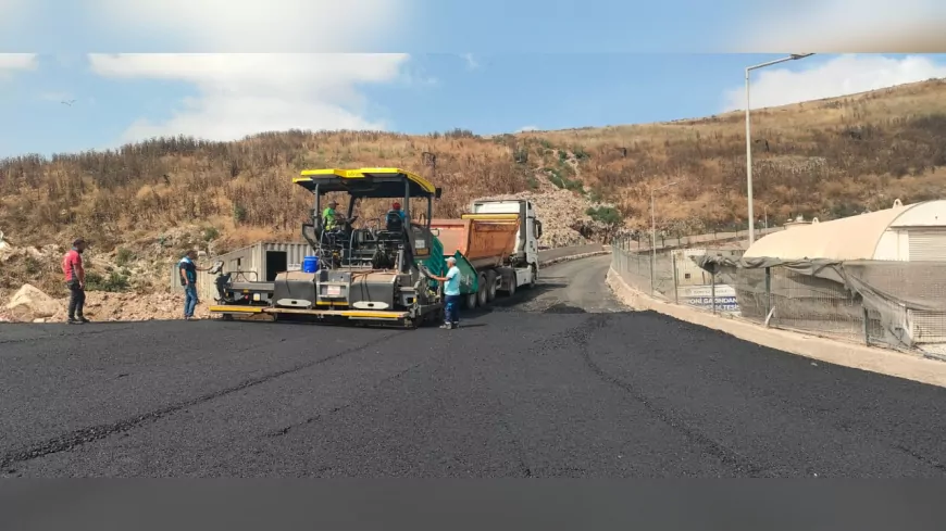 İzaydaş Tesisinde Yol Konforu Artırıldı