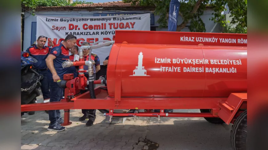 İzmir Büyükşehir Belediyesi'nden Yangınlara Karşı Güçlü Adım