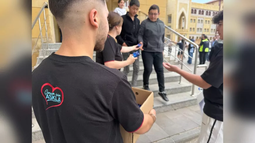 Sınav Heyecanına Tatlı Dokunuş: Çorum Belediyesi’nden Velilere Dondurma İkramı