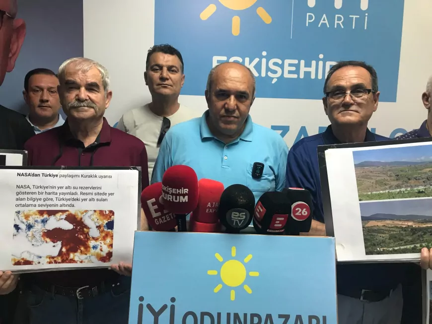 İYİ Parti Odunpazarı İlçe Başkanı Gürol Yerden Maden Yasasına Tepki