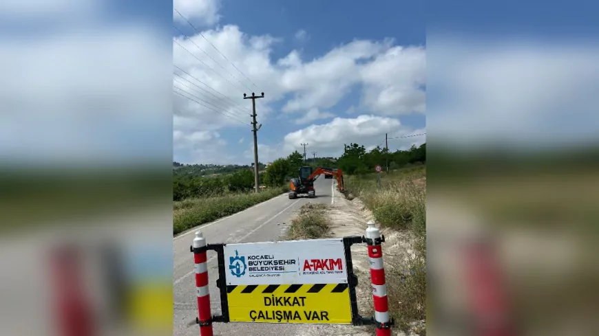 Büyükşehir’den Kandıra ve Kartepe’de V Kanal Temizliği