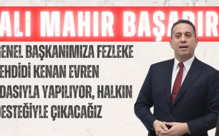 CHP’li Ali Mahir Başarır: “Genel Başkanımıza fezleke tehdidi Kenan Evren edasıyla yapılıyor, halkın desteğiyle çıkacağız”