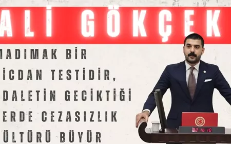 CHP’li Ali Gökçek: “Madımak bir vicdan testidir, adaletin geciktiği yerde cezasızlık kültürü büyür”
