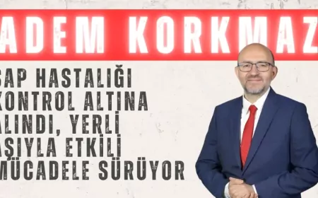 AK Parti’li Adem Korkmaz: “Şap hastalığı kontrol altına alındı, yerli aşıyla etkili mücadele sürüyor”