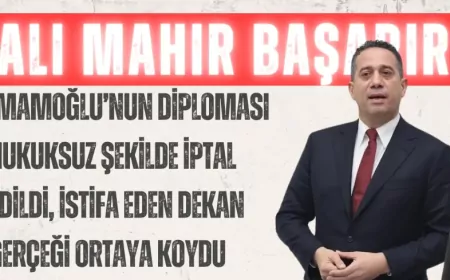 CHP’li Ali Mahir Başarır: “İmamoğlu’nun diploması hukuksuz şekilde iptal edildi, istifa eden dekan gerçeği ortaya koydu”