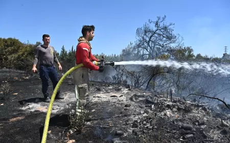 İBB, İzmir’deki Yangınlara Müdahalede Kritik Rol Üstlendi