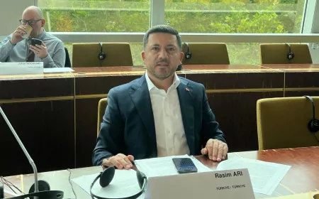 Başkan Rasim Arı’dan Strazburg’da Dikkat Çeken Konuşma