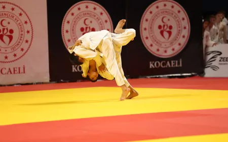 Kocaeli’de Avrupa Yıldızlar Judo Kupası Heyecanı Başladı