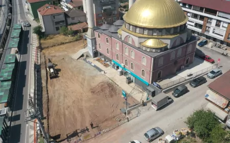 Başaran Camii Çevresi Yenileniyor: Daha Estetik ve Ferah Bir Alan Geliyor