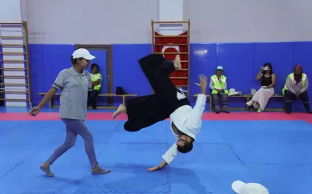 Tepebaşı’nın Kadın Temizlik Personeline Aikido Eğitimi