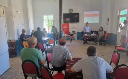 Mihalgazi’de Çiftçilere Pestisit Kalıntısı Eğitimi Verildi