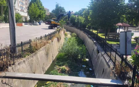 Çorum Belediyesi’nden Merkez Derelerinde Temizlik Seferberliği