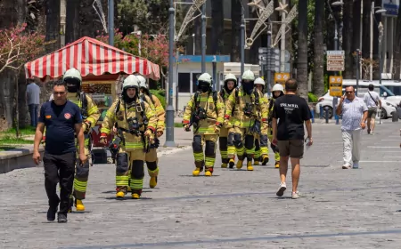 İzmir İtfaiyesi’nden Yangınlara Karşı Farkındalık Etkinliği