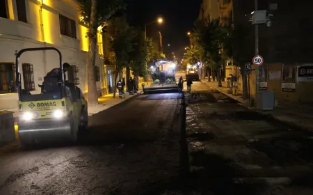 Eskişehir Büyükşehir’den Gece Mesaisiyle Yol Konforu Hamlesi
