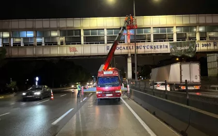 Kocaeli Büyükşehir’den 7/24 Temizlik Mesaisi