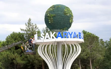 Sapanca'nın Yeni Vitrinine ‘Yeşil Dünya’ Dokunuşu