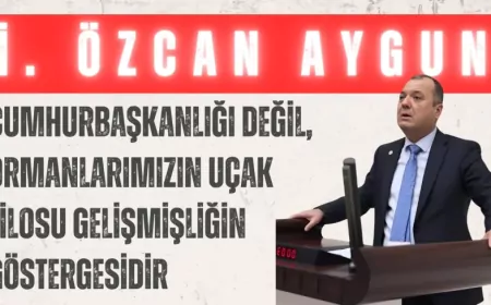 CHP’li İlhami Özcan Aygun: “Cumhurbaşkanlığı değil, ormanlarımızın uçak filosu gelişmişliğin göstergesidir”