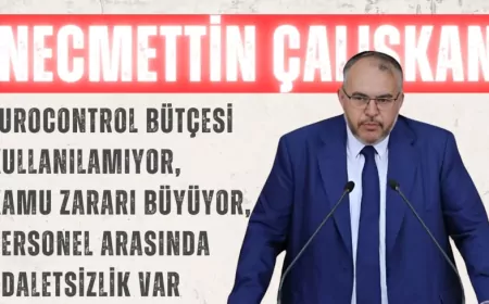 Saadet Partili Necmettin Çalışkan: “EUROCONTROL bütçesi kullanılamıyor, kamu zararı büyüyor, personel arasında adaletsizlik var”