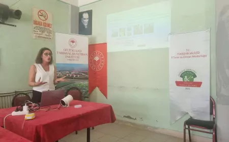 Eskişehir’de Çiftçilere Pestisit Kalıntısı ile Mücadele Eğitimi