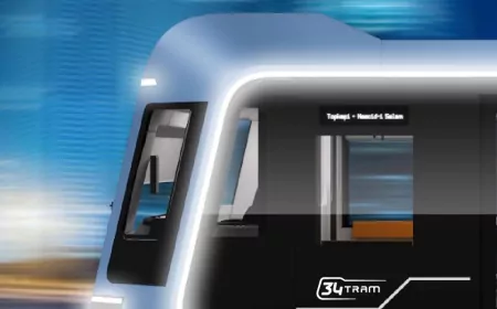 İBB'nin Yerli Raylı Sistem Projesi Tram34’ün Üretimi Sürüyor