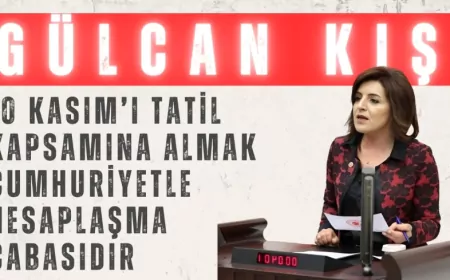 CHP’li Gülcan Kış: “10 Kasım’ı tatil kapsamına almak cumhuriyetle hesaplaşma çabasıdır”