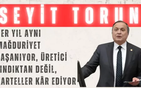 CHP’li Seyit Torun: “Her yıl aynı mağduriyet yaşanıyor, üretici fındıktan değil, karteller kâr ediyor”
