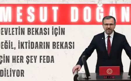 Saadet Partili Mesut Doğan: “Devletin bekası için değil, iktidarın bekası için her şey feda ediliyor”