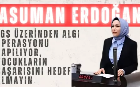 AK Parti Milletvekili Asuman Erdoğan: “LGS üzerinden algı operasyonu yapılıyor, çocukların başarısını hedef almayın”