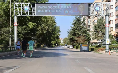 3 Ağustos’ta Eskişehir’de Yollar Maraton Nedeniyle Geçici Olarak Kapanacak