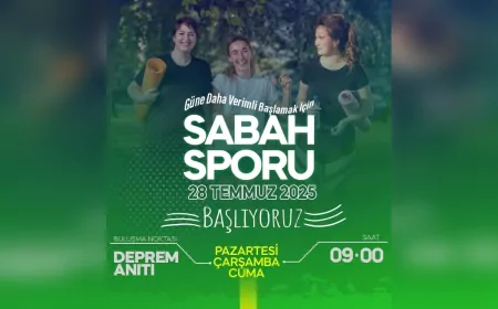 Yalova’da Güne Sporla Başlıyoruz: Sabah Sporu Programı Başlıyor