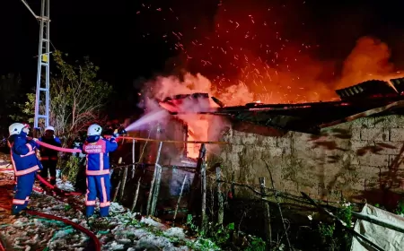 Giresun İtfaiyesi 2025’in İlk Yarısında 119 Olayda Görev Aldı
