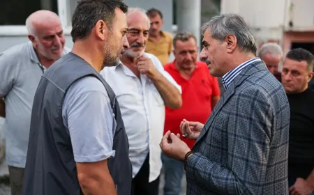 Başkan Yusuf Alemdar’dan Yangın Bölgesine Ziyaret: “Yaralarımızı Hep Birlikte Saracağız”