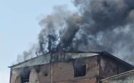 Diyarbakır’da Mobilya Atölyesinde Yangın: Büyük Çapta Hasar Oluştu