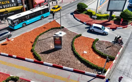 Antalya Büyükşehir Belediyesi’nden Kurakçıl Peyzaj Hamlesi: Su ve Enerjide Büyük Tasarruf