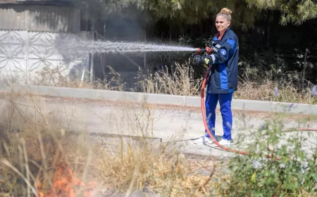 İzmirli Baba ve Kızı Yangınlara Karşı Omuz Omuza: Ormanların Bekçileri