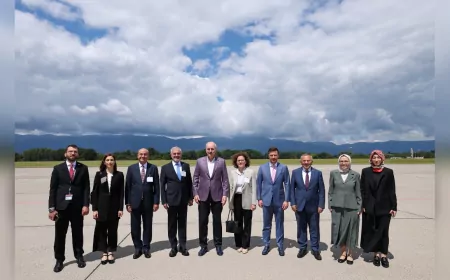 TBMM Başkanı Kurtulmuş, Dünya Parlamento Başkanları Konferansı için Cenevre’de