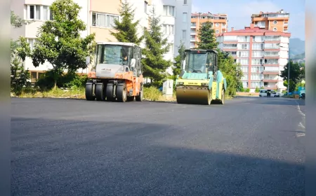 Giresun Belediyesi’nden Asfalt Atağı: Ulaşımda Konfor Artıyor
