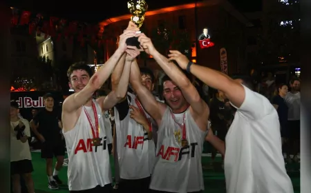 Giresun’da Sokak Basketbolu Coşkusu: Turnuva Nefes Kesen Finalle Sona Erdi