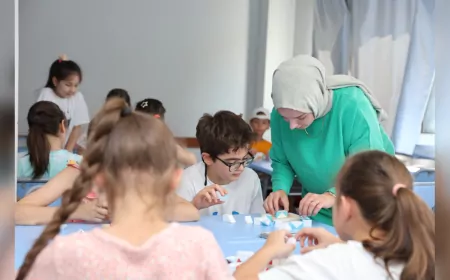 Eskişehir Büyükşehir’in Yaz Okulu Çocuklara Hem Öğretiyor Hem Eğlendiriyor