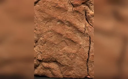 İngiltere'de Antik Mısır Mezarında 4 Bin Yıllık El İzi Keşfedildi