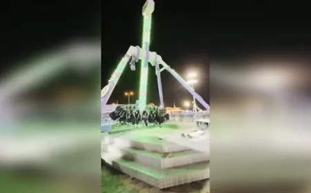Suudi Arabistan’da Lunapark Kazası: 23 Kişi Yaralandı