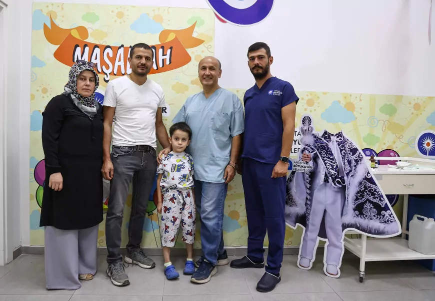 Antalya Büyükşehir Belediyesi’nden Ücretsiz ve Steril Ortamda Sünnet Hizmeti