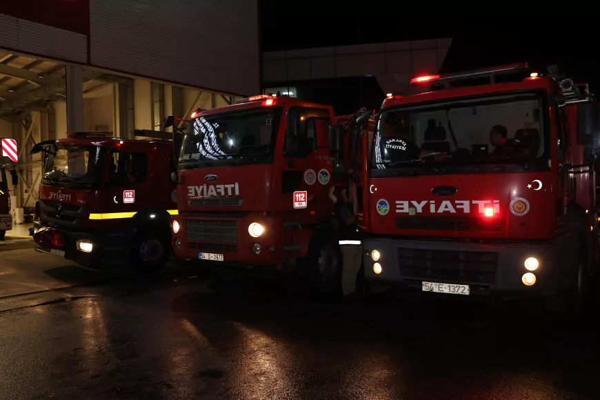 Manisa’daki Orman Yangınına Sakarya’dan Destek Ekibi