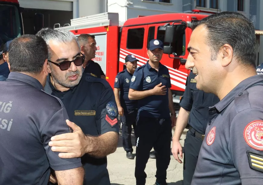 Elazığ Belediyesi’nden Hatay’daki Orman Yangınına Destek