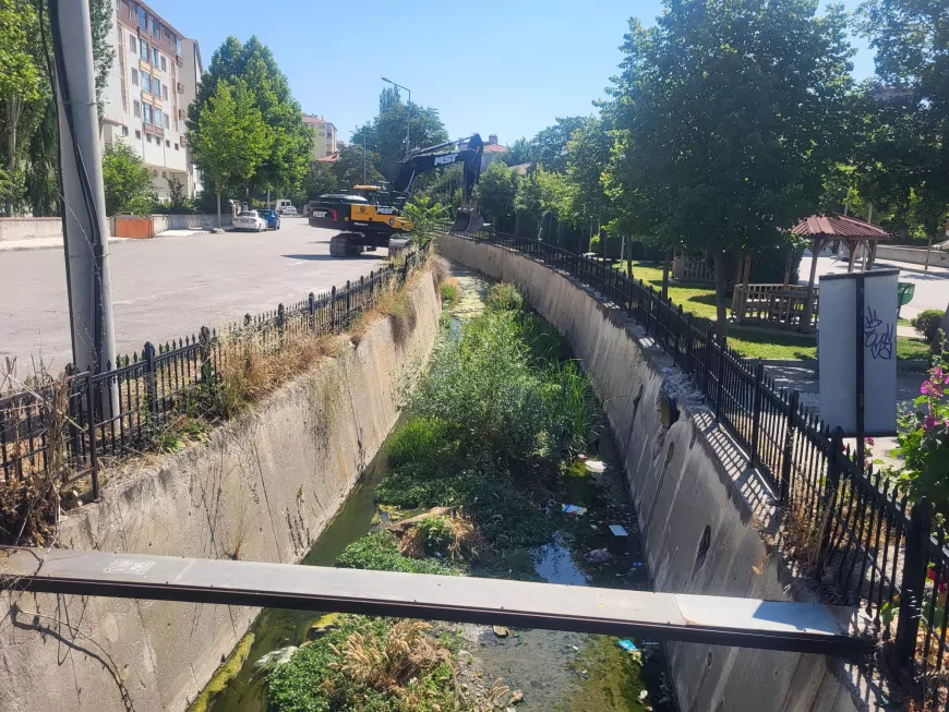 Çorum Belediyesi’nden Merkez Derelerinde Temizlik Seferberliği