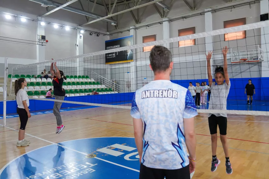 Tepebaşı’nın Çocukları Yaz Tatilini Sporla Değerlendiriyor